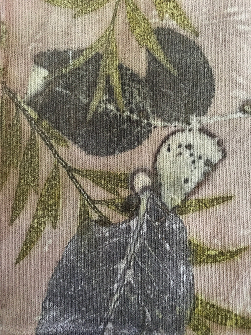 Forest Footprints Eco printed Socks