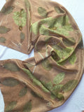 Floral Ecoprinted Pure Silk Scarf