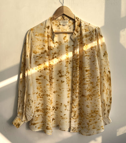 Marigold Petal Breezy Shirt