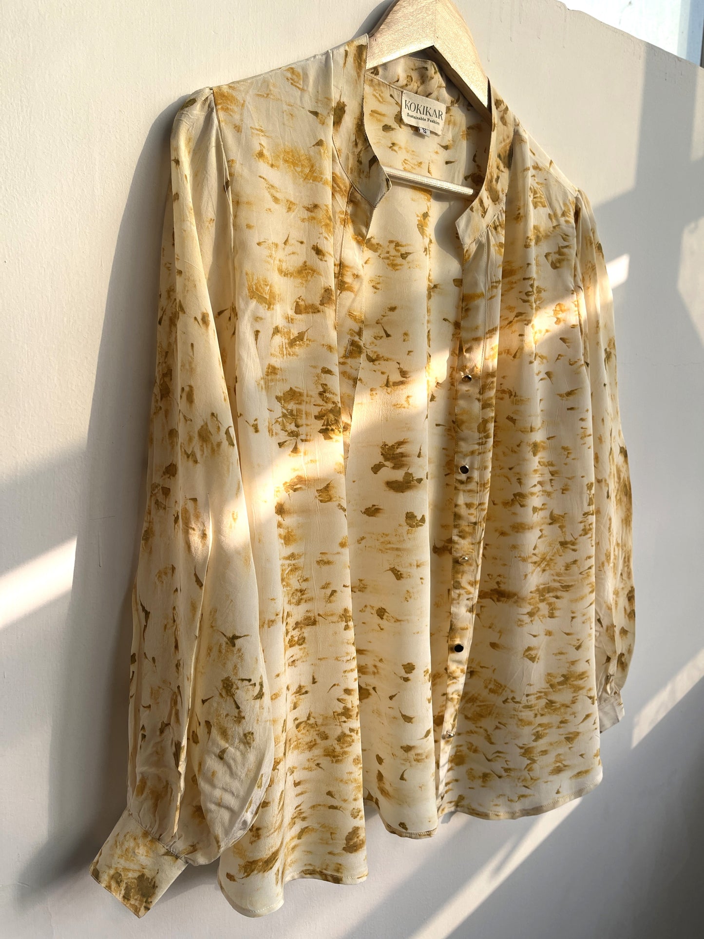 Marigold Petal Breezy Shirt