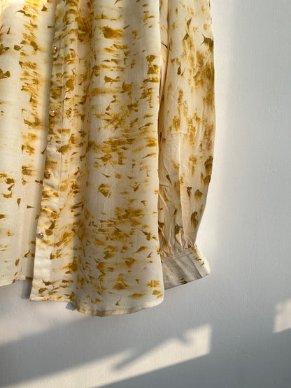 Marigold Petal Breezy Shirt