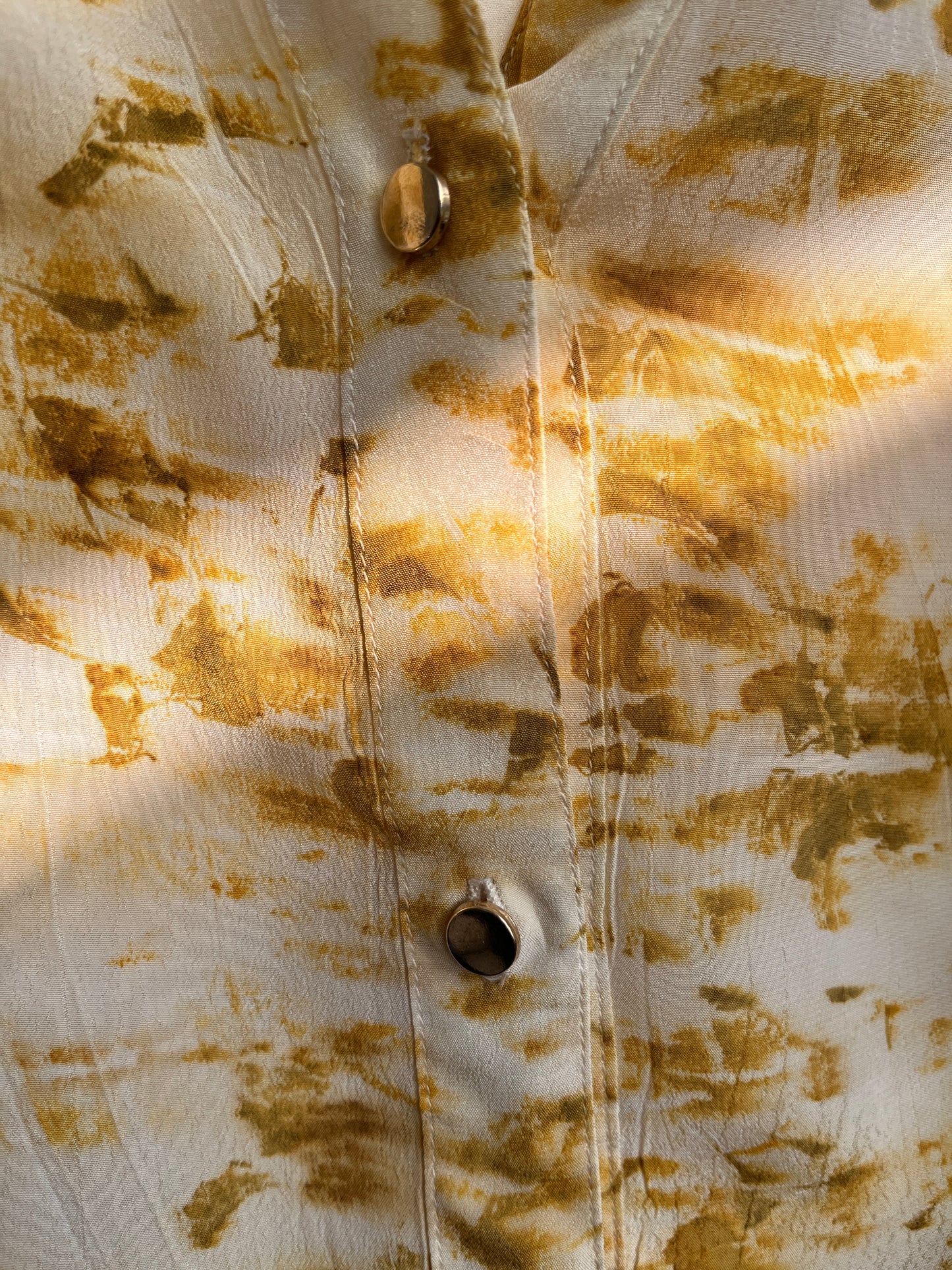 Marigold Petal Breezy Shirt