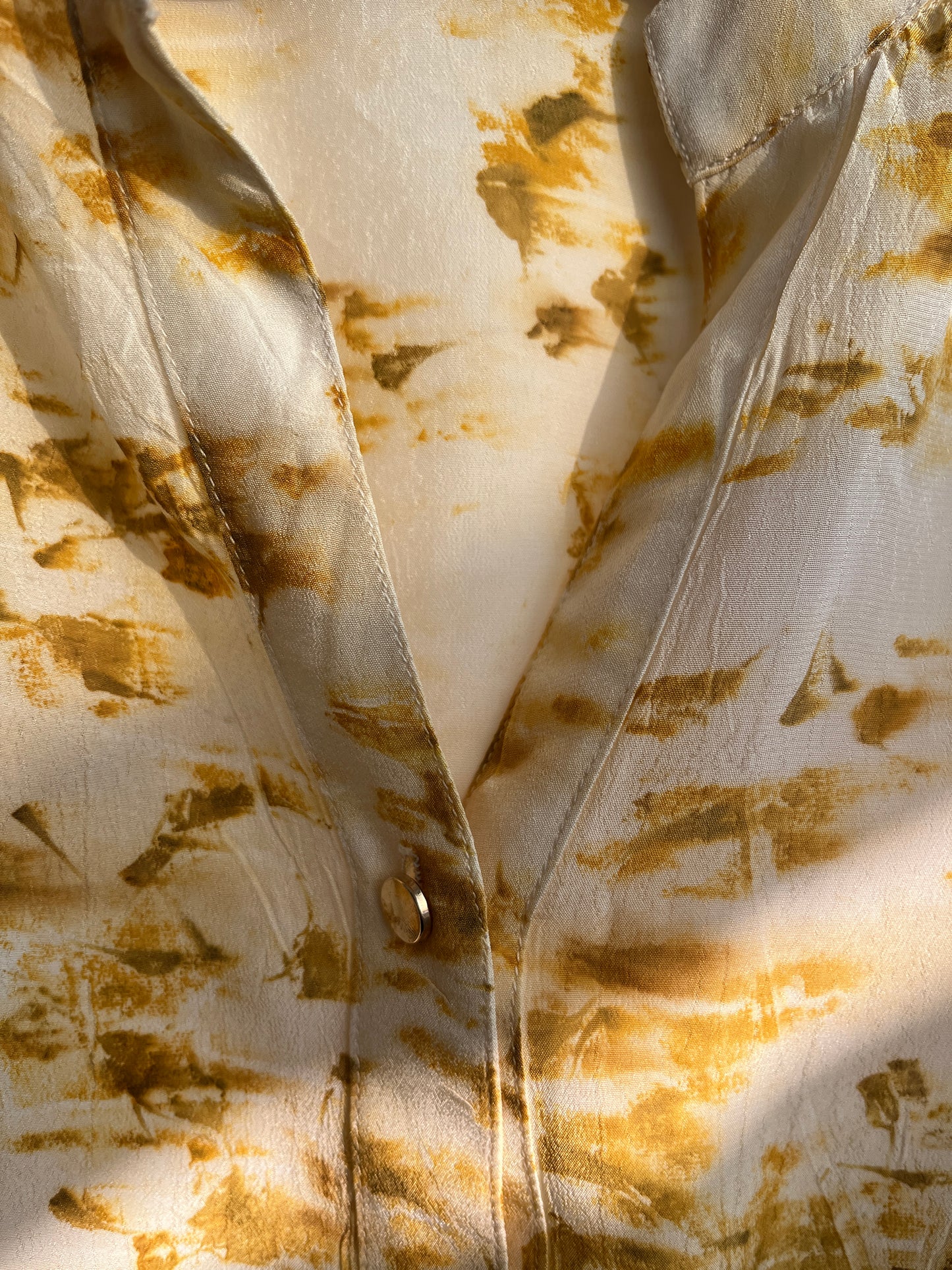 Marigold Petal Breezy Shirt