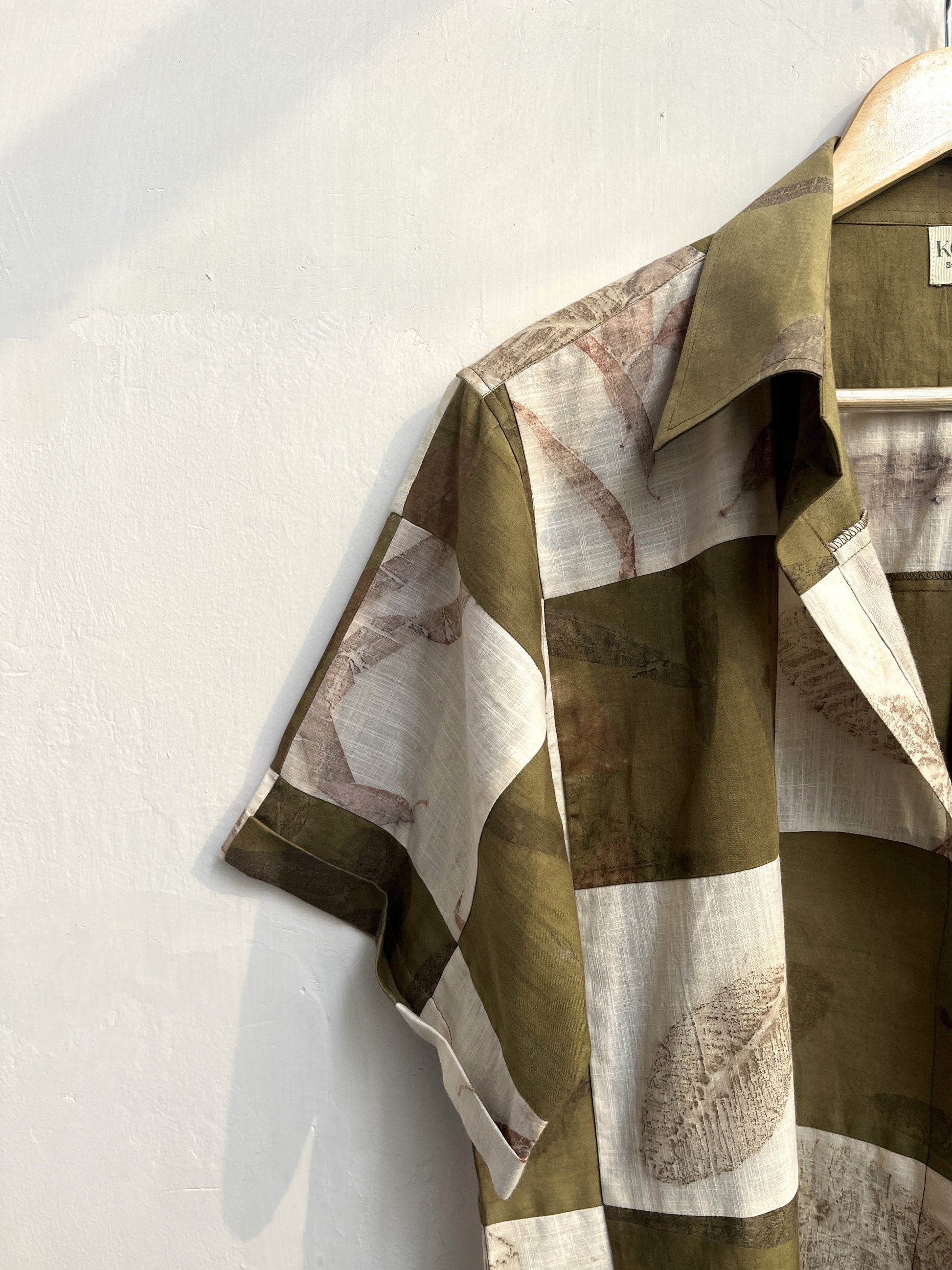 Patchwork Mulberry Shirt for Him
