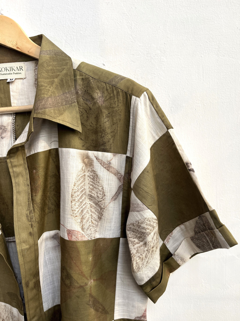 Patchwork Mulberry Shirt for Him