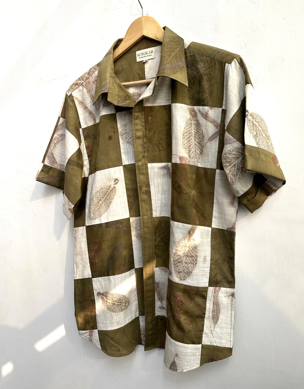 Patchwork Mulberry Shirt for Him