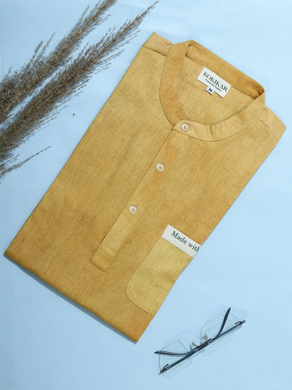 Turmeric Kirtan Short Kurta