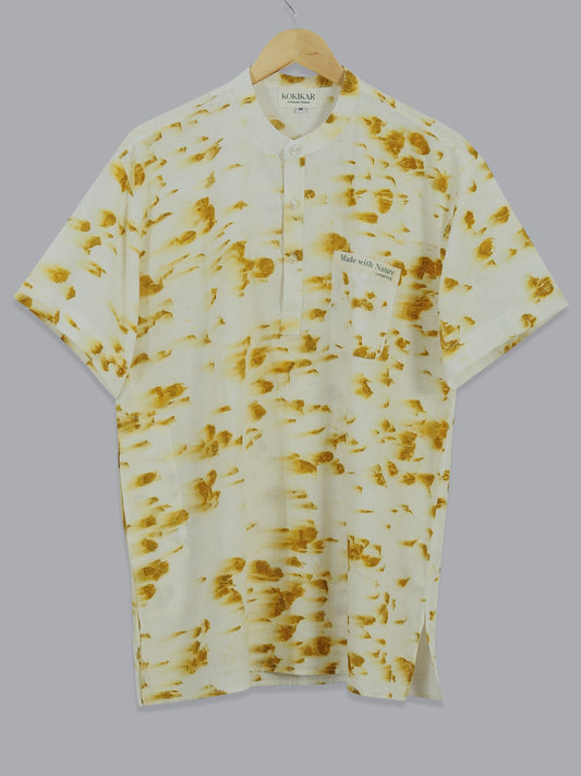 Marigold Mist Short Kurta