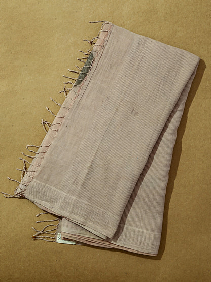 Fern Threaded Veil Mulmul Cotton Saree