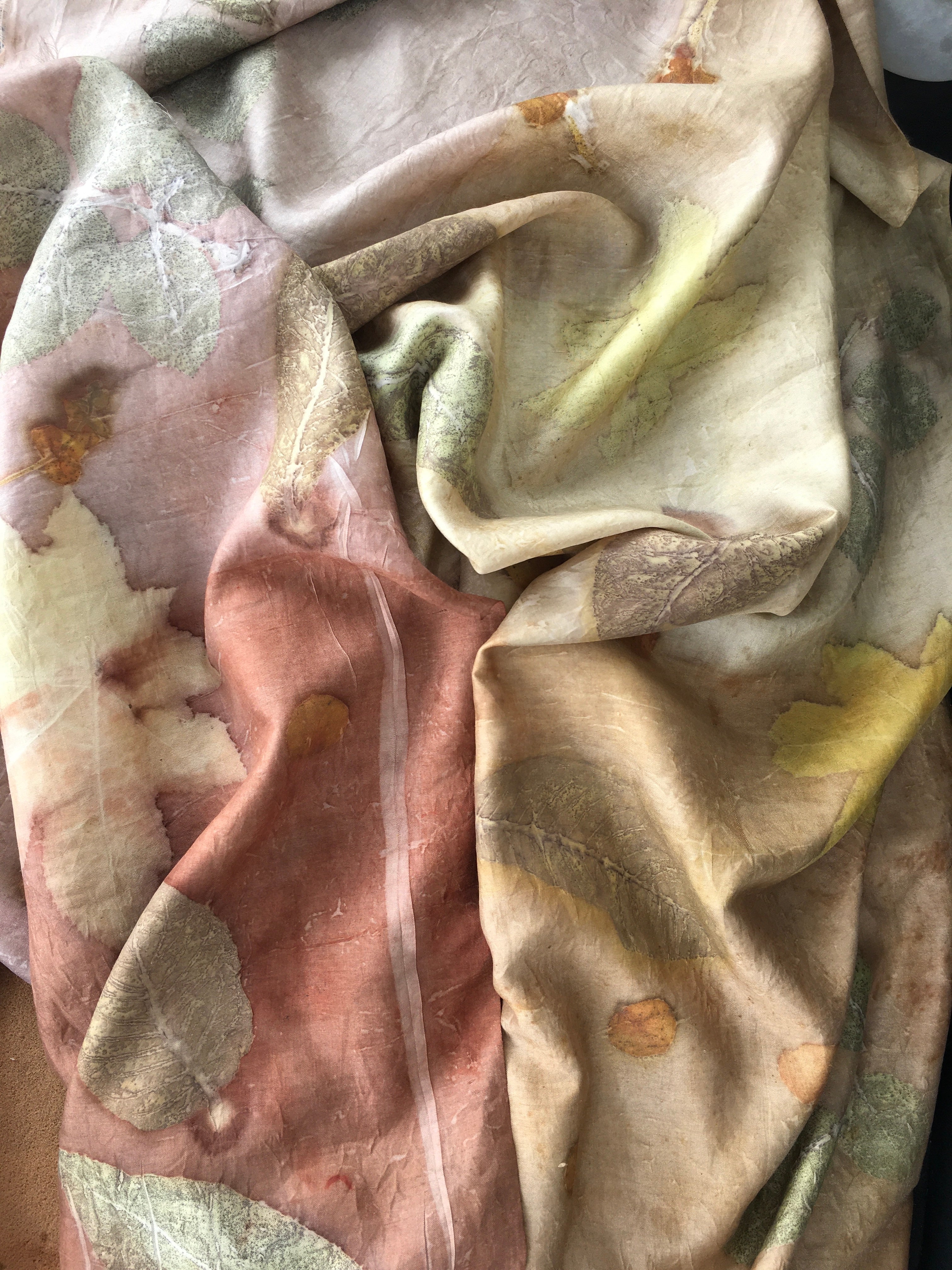 Multi-Color Mulberry Silk Scarf