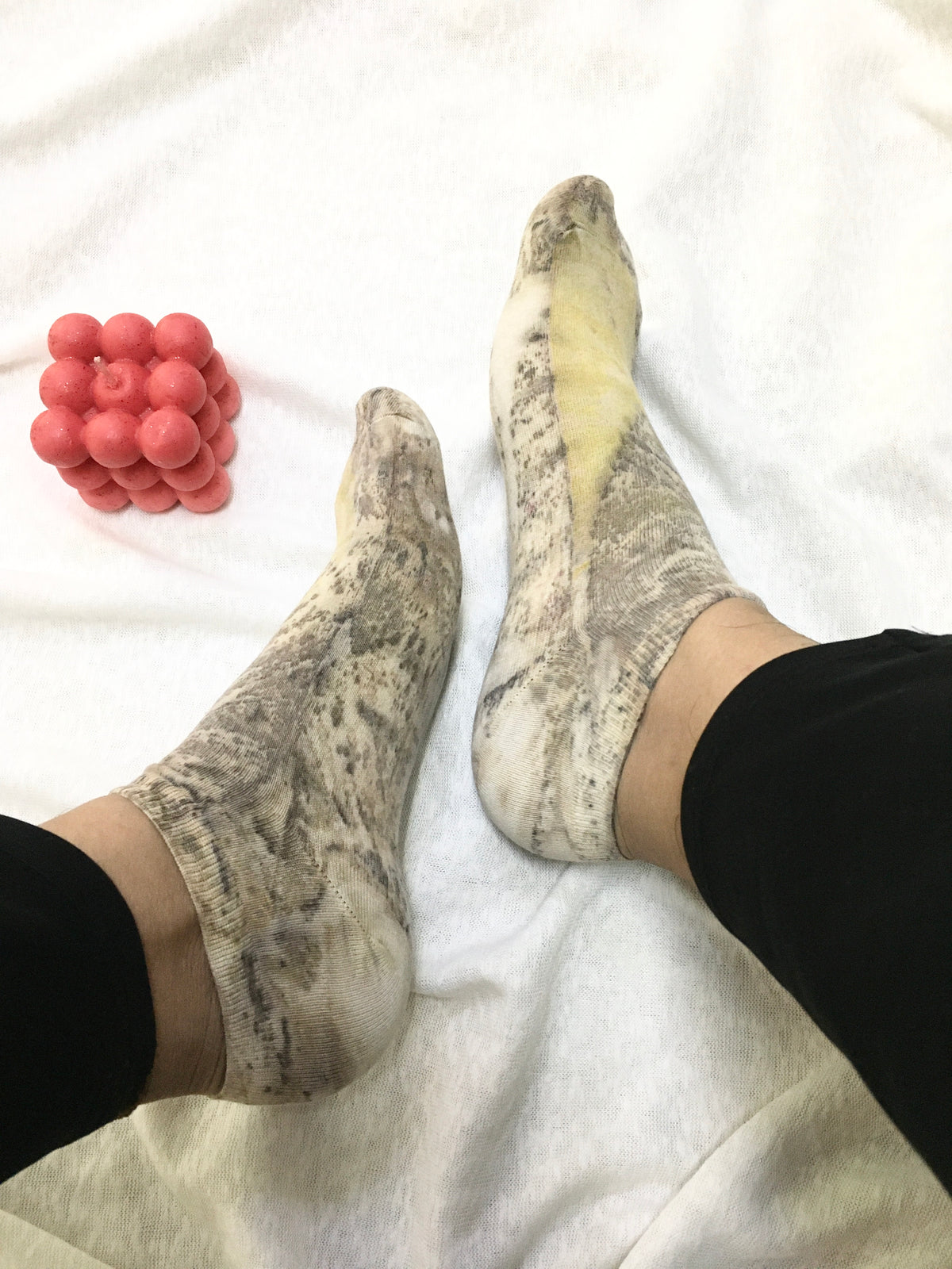 Marigold Filled Cotton Socks