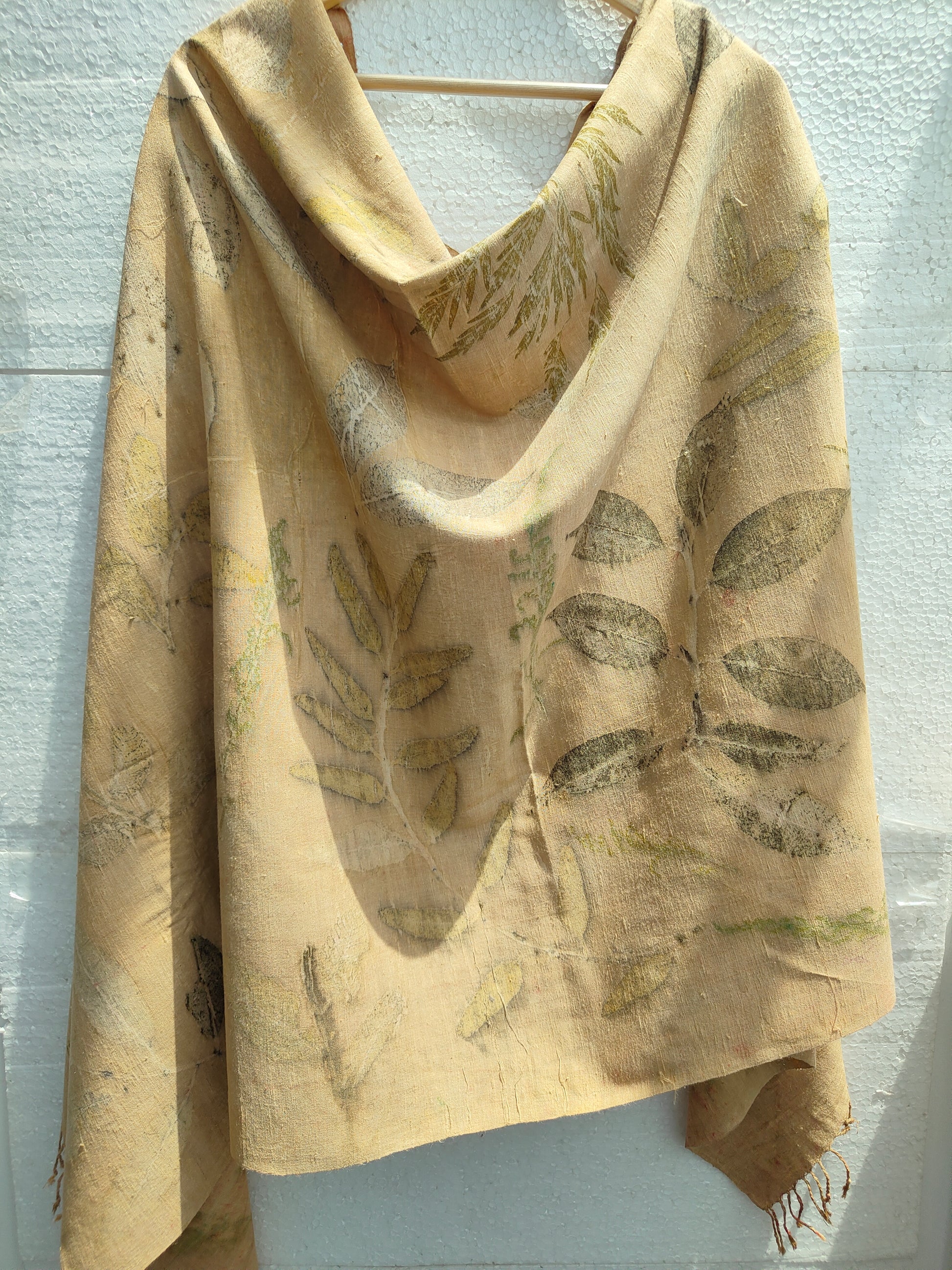 Ecoprinted Jamun leaves