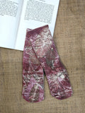 Madder Walk Pure Cotton Ecoprinted Socks on book of kokikar 