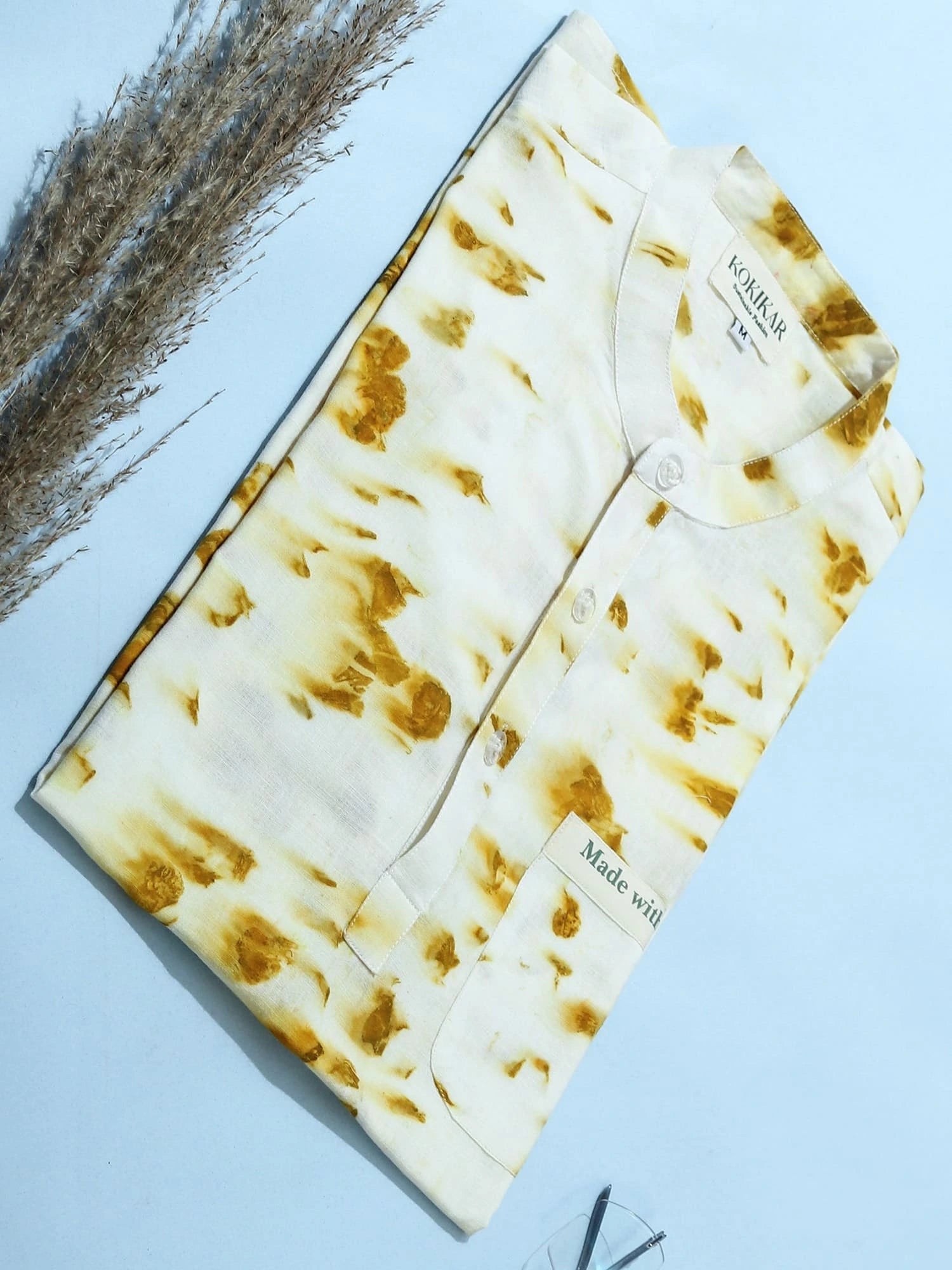Marigold Mist Short Kurta