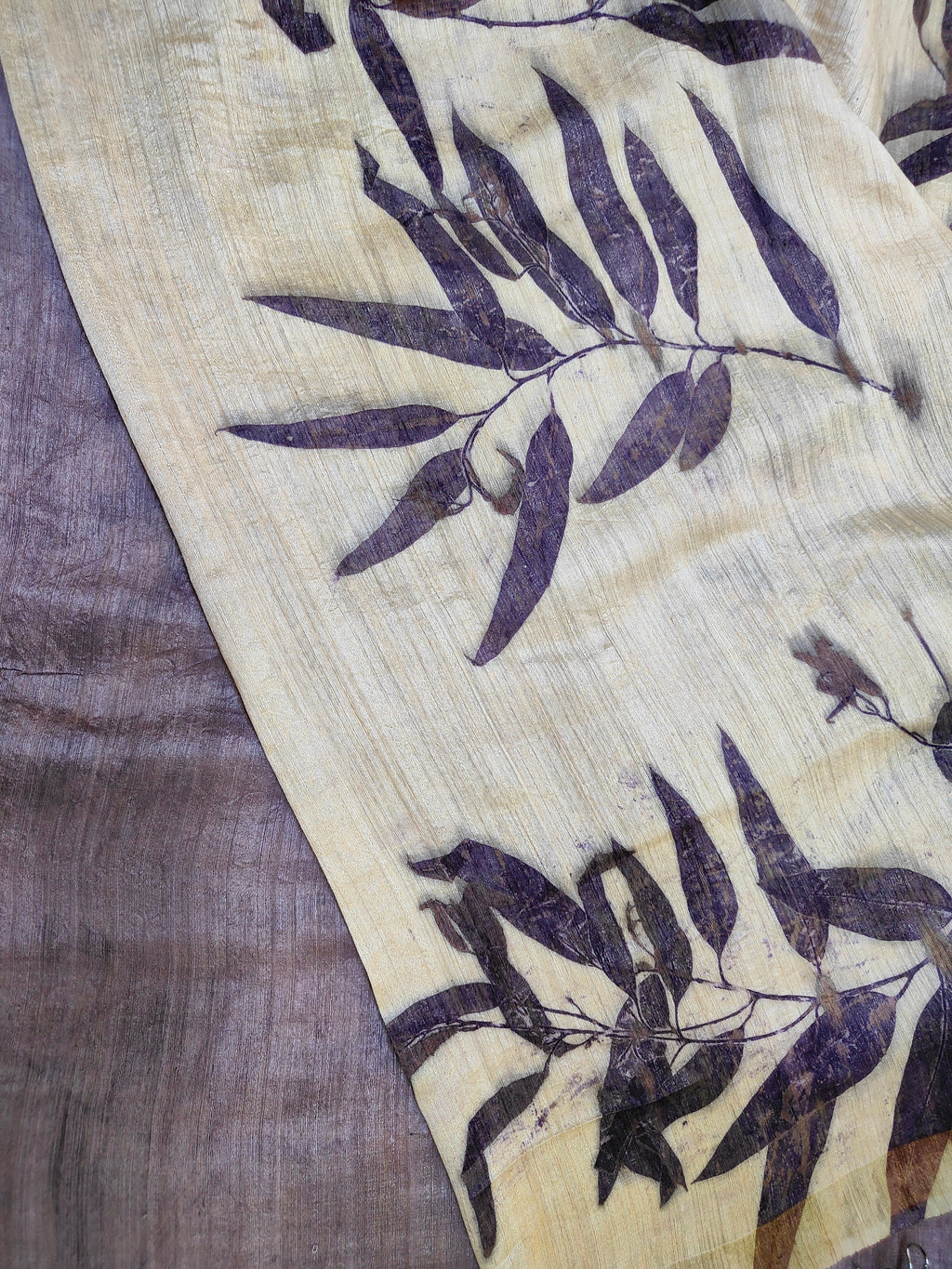 Lavender Whisper Matka Silk Saree