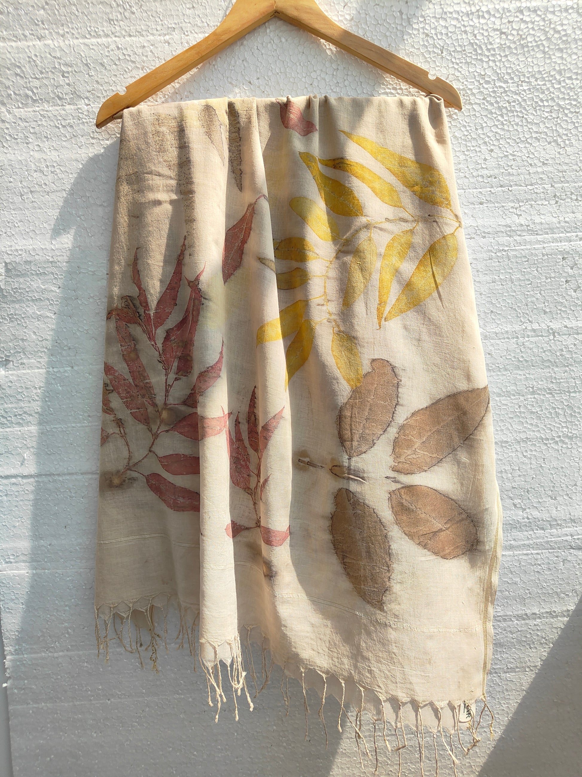 Orchid Frost Mulmul Eucalyptus Dupatta
