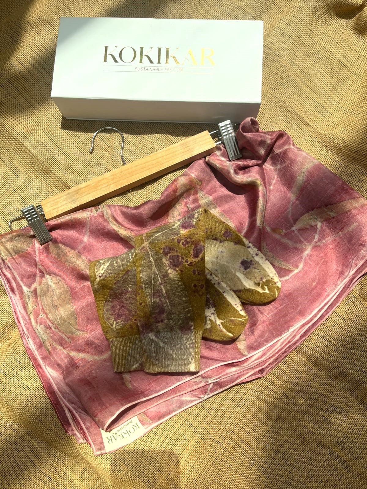 Petal Ecoprinted Gift Box kokikar