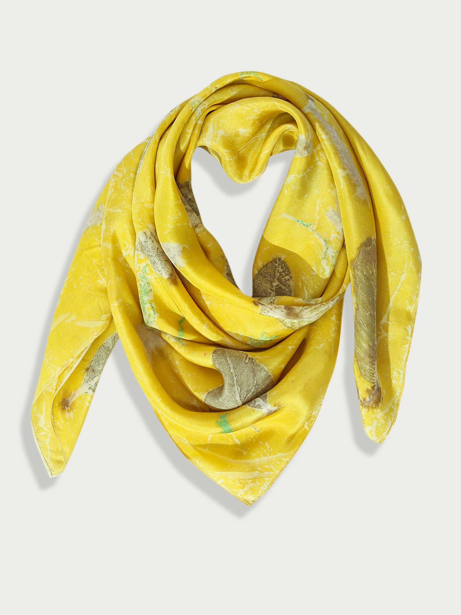 Phoenix Ember Glow Silk Scarf