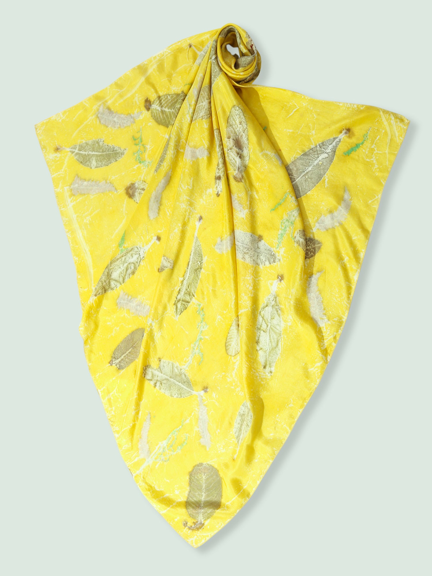 Phoenix Ember Glow Silk Scarf