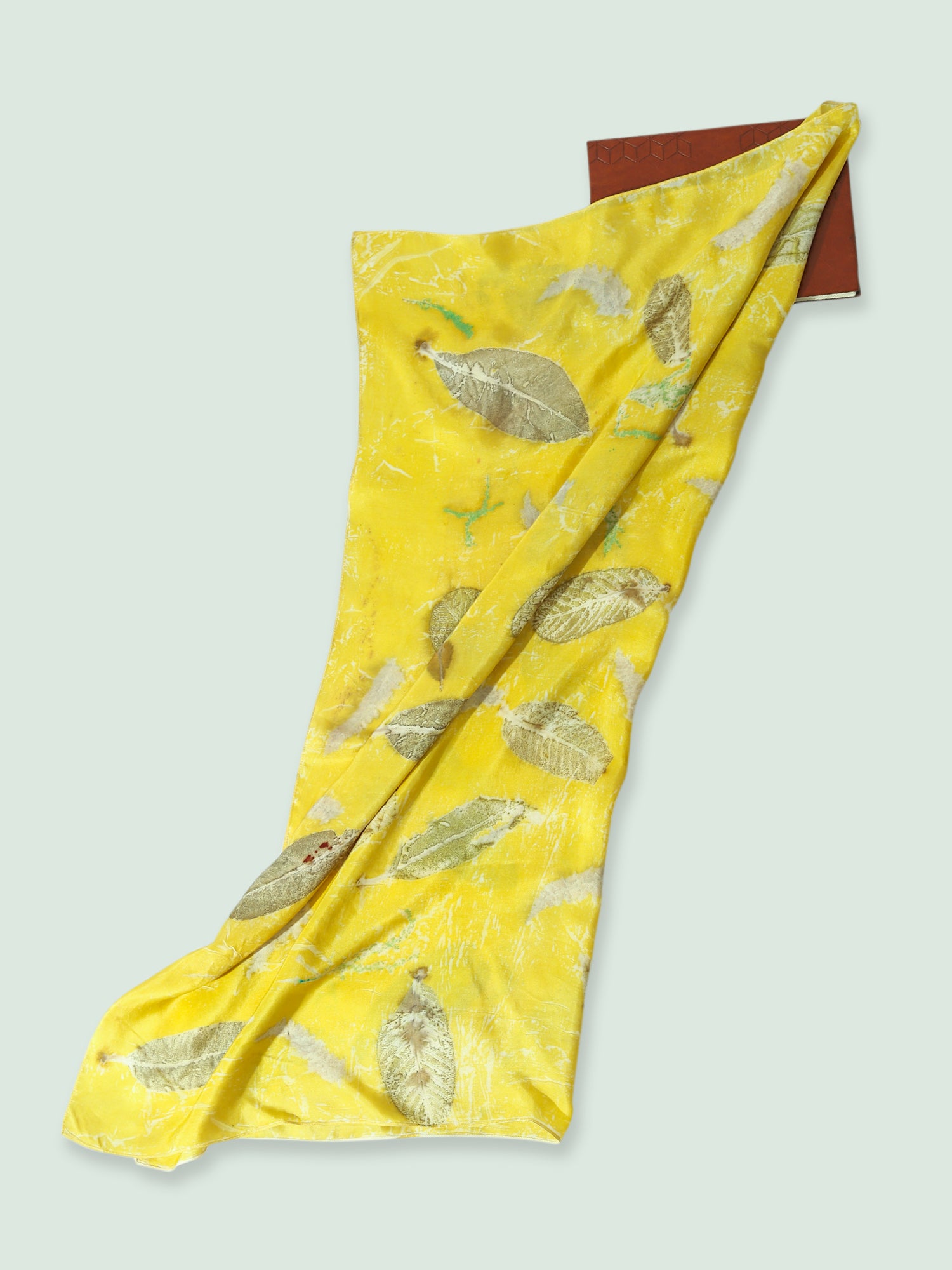 Phoenix Ember Glow Silk Scarf
