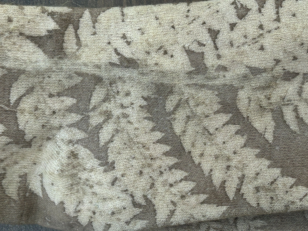 Pumice Light Cotton Leafy Socks