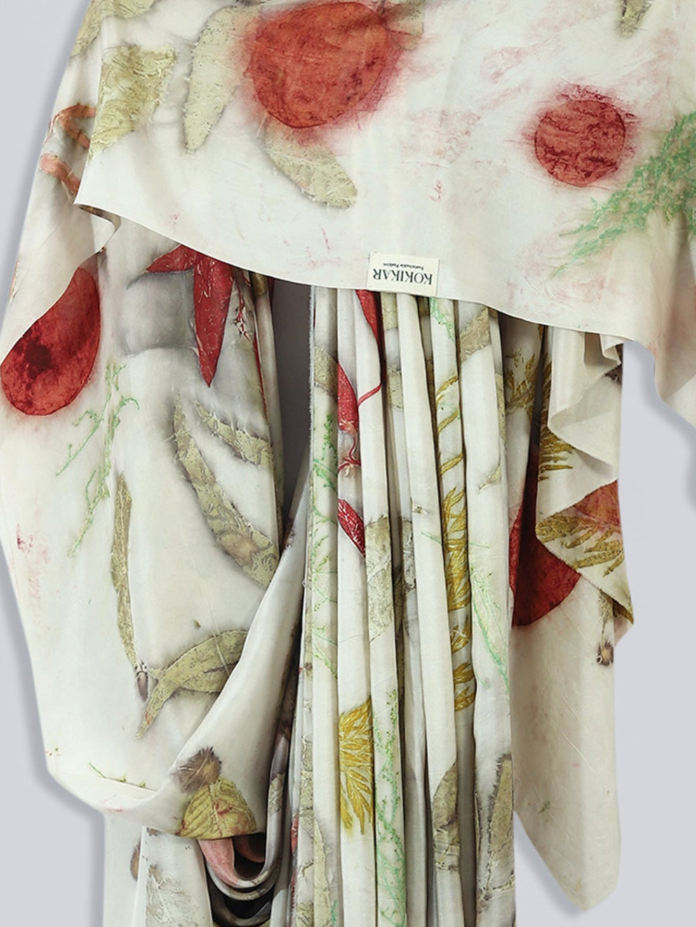Opal Essence Pure Silk White Saree