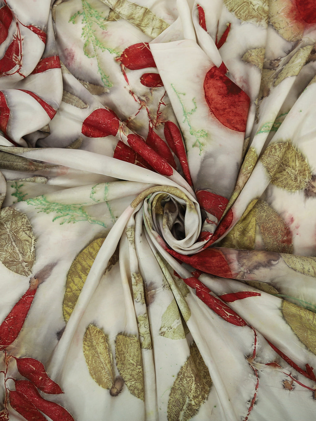 Opal Essence Pure Silk White Saree