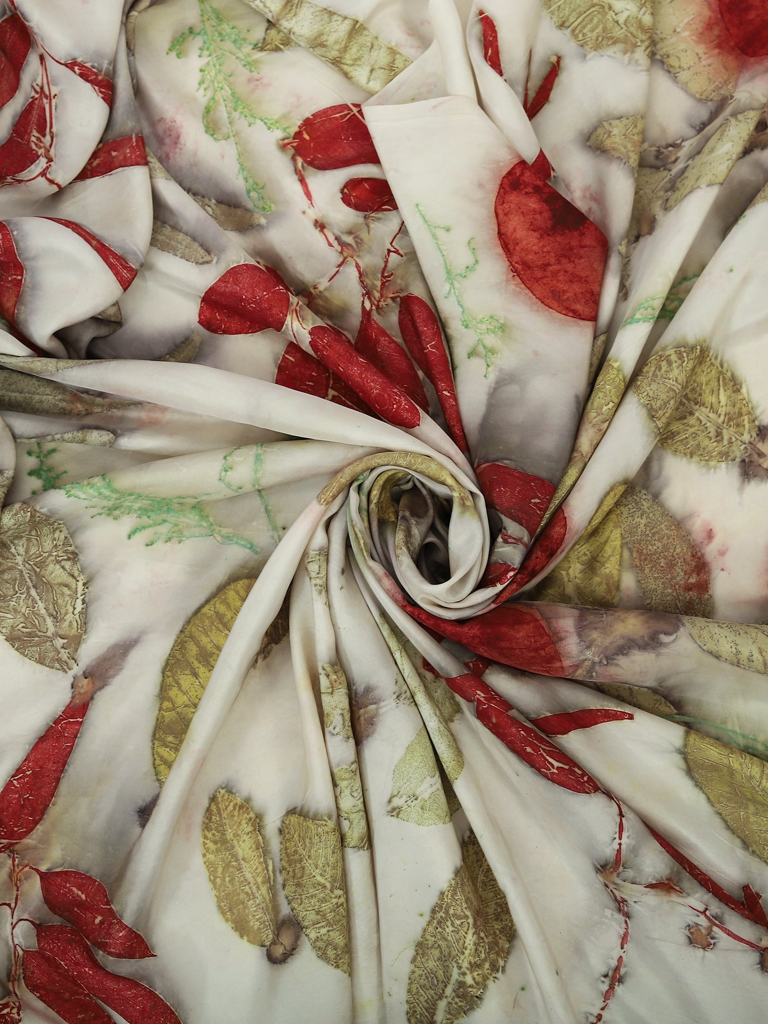 Opal Essence Pure Silk White Saree