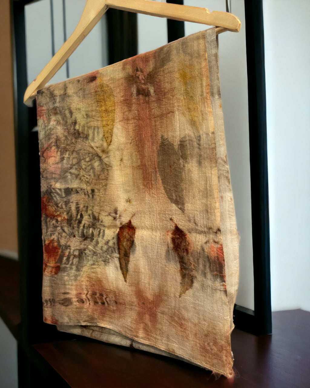 Pure Wool Teak Scarf