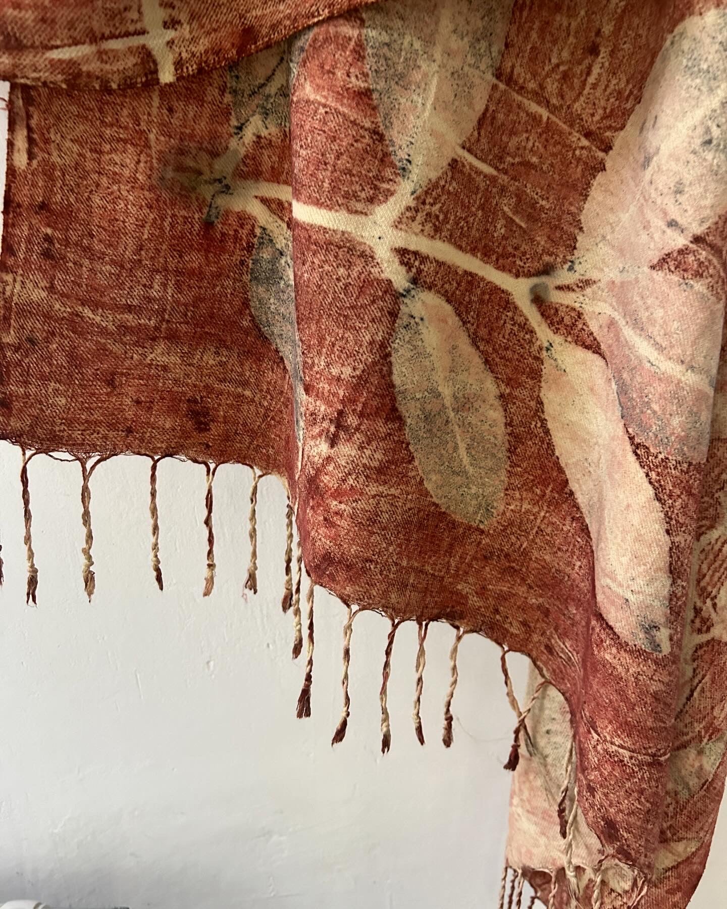 Rustleaf Glow Ahimsa (Eri) Silk Wrap Scarf