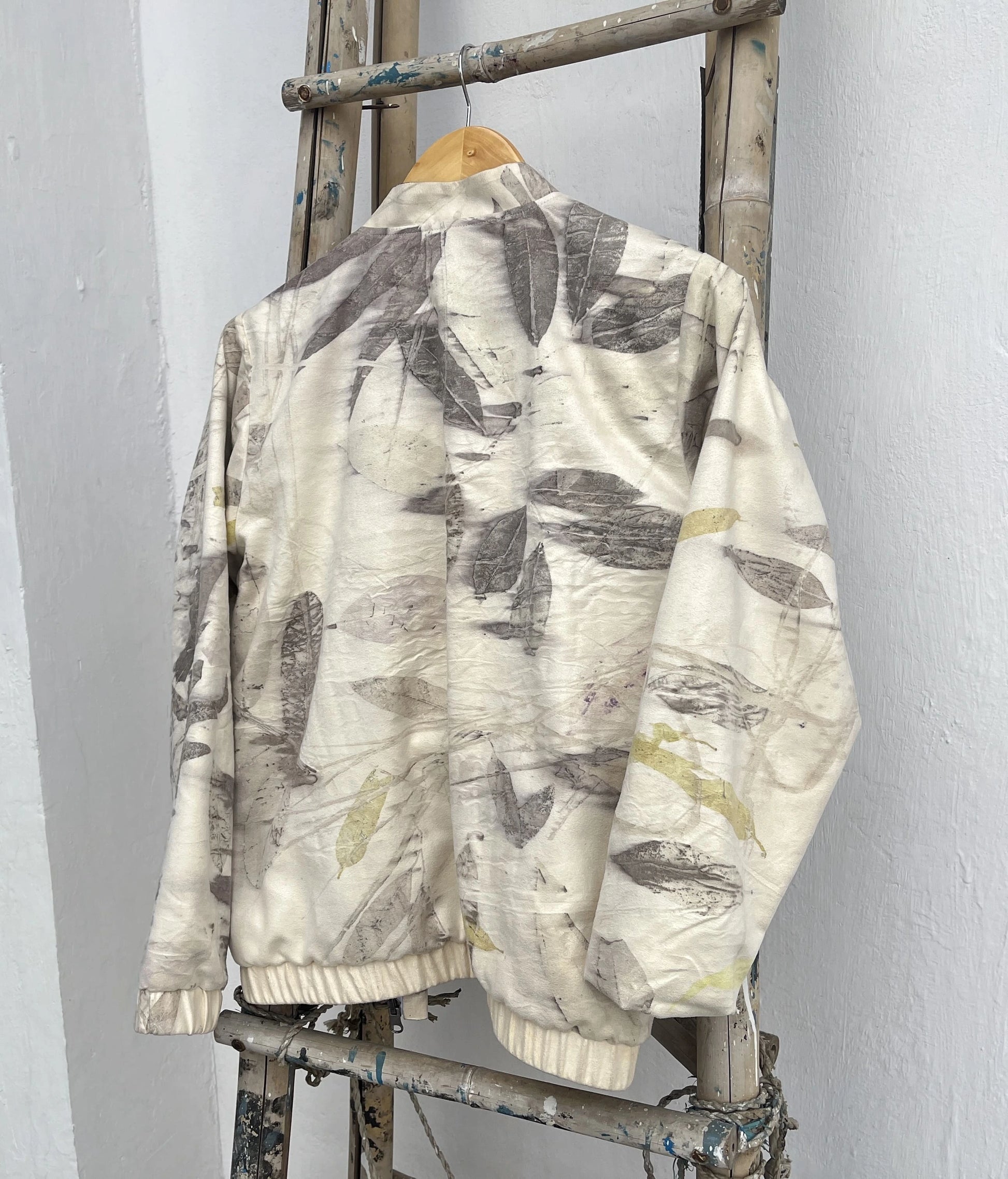 Suede Bomber Reversible Jacket