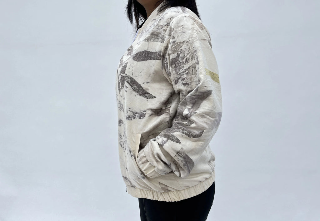 Suede Bomber Reversible Jacket