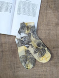 Sunny Peel Pure Cotton Ecoprionted Socks of kokikar 