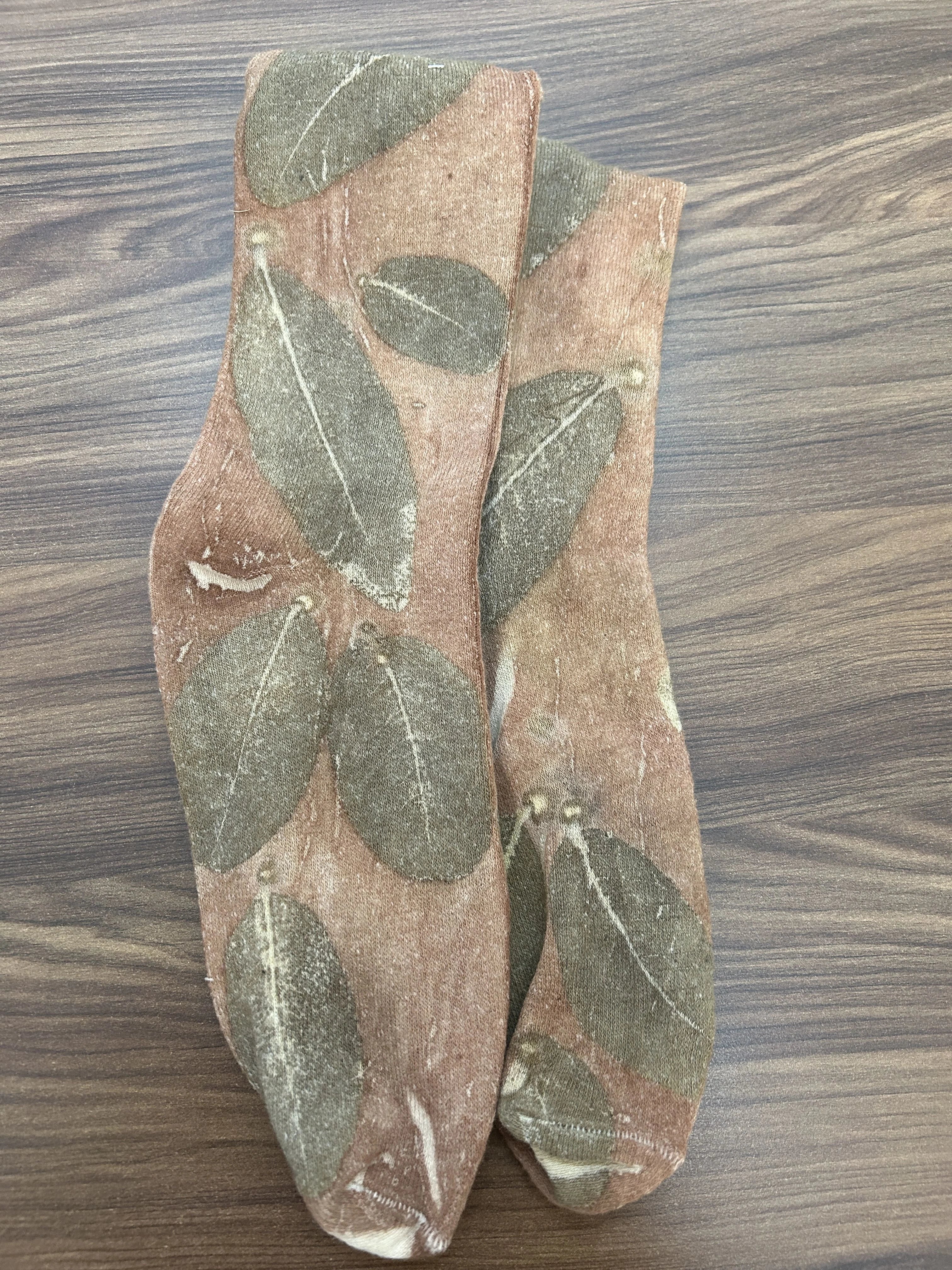 Umber Earth Pure Cotton Socks