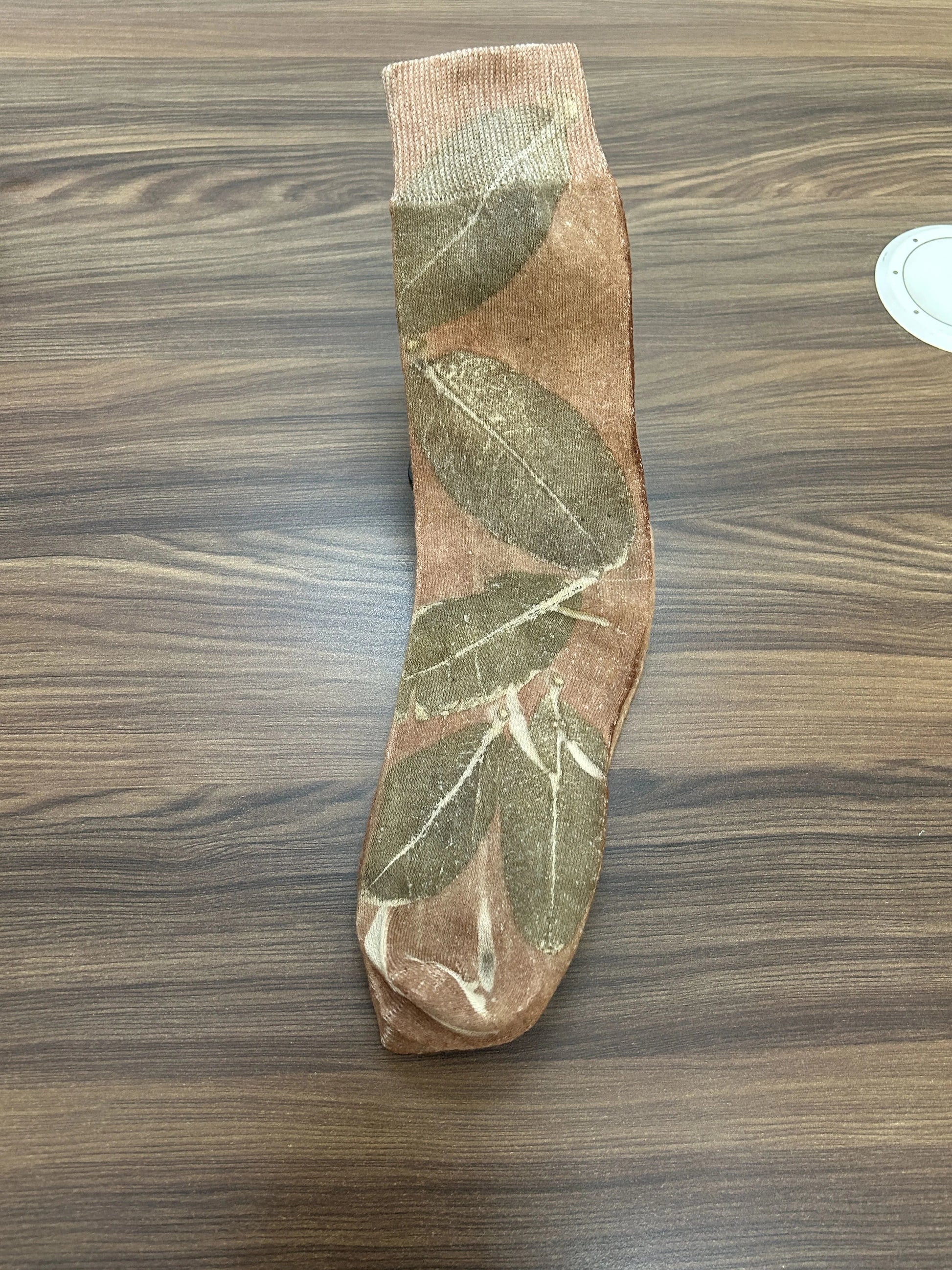 Umber Earth Pure Cotton Socks